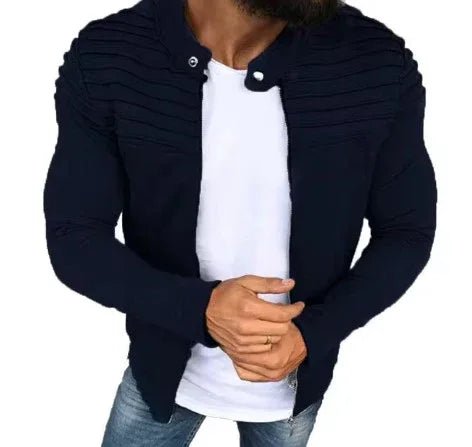Men's Cotton-Blend Structured Full-Zip Jacket with Collar - Trusted Best Sellers™. All Rights Reserved. Trusted Best Sellers LLC.