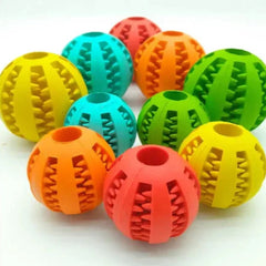 Interactive Rubber Slow Feeder Dog Ball - Trusted Best Sellers™
