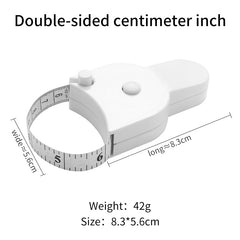 Portable Y-Type Tape Measure for Body Measurements
