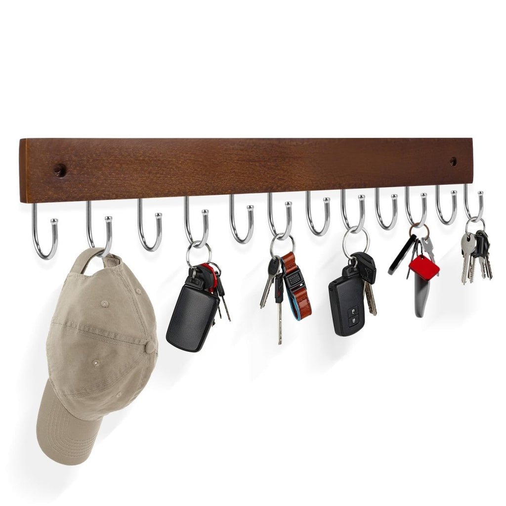 12-Hook Wall-Mounted Beech Wood Hook Rack - Trusted Best Sellers™. All Rights Reserved. Trusted Best Sellers LLC.