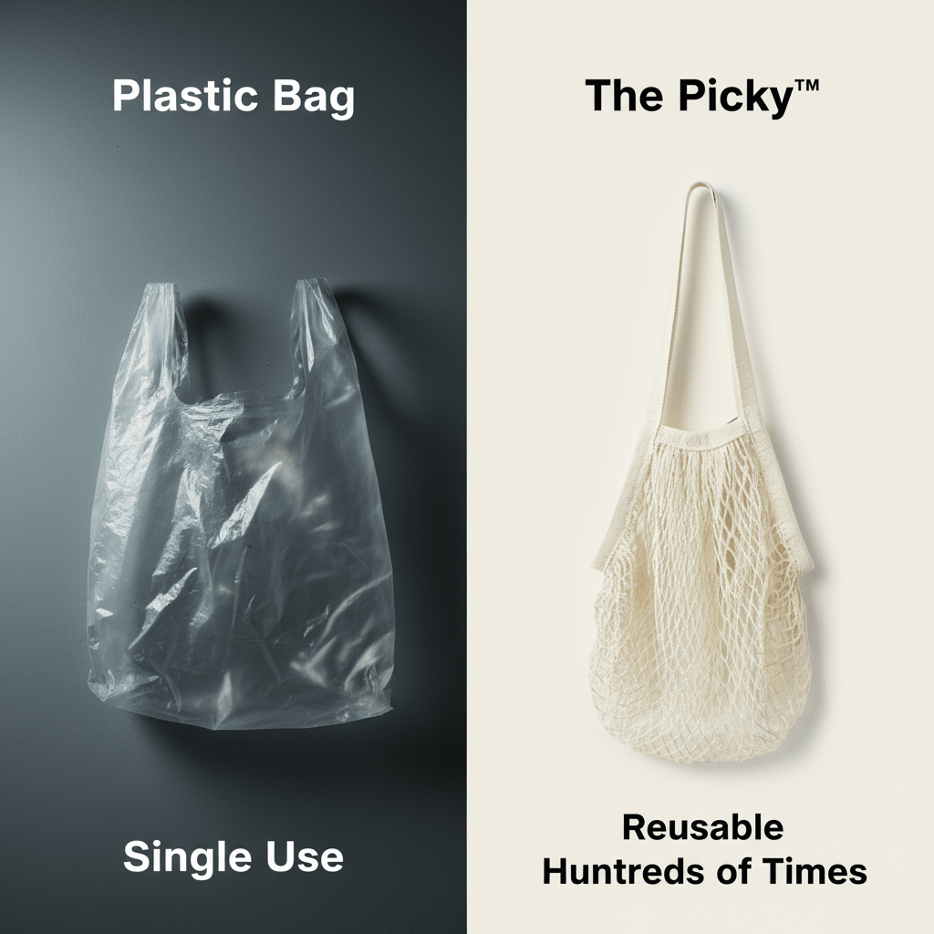 The Picky™ Organic Cotton Market Tote - 3 Pack - Trusted Best Sellers™. All Rights Reserved. Trusted Best Sellers LLC.