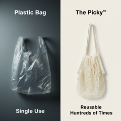 The Picky™ Organic Cotton Market Tote - 3 Pack