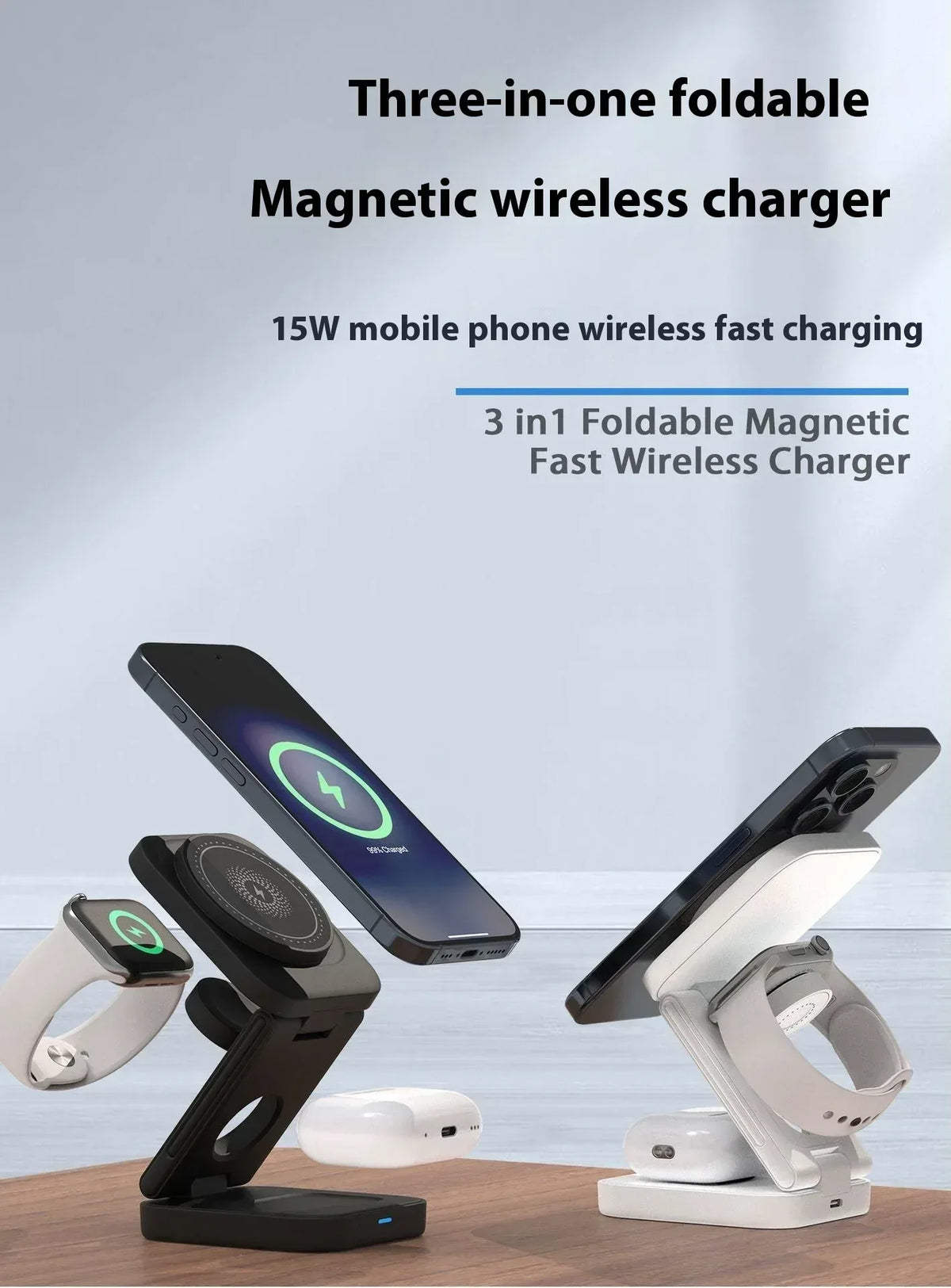 FoldEase™ 3-in-1 Wireless Charger - Trusted Best Sellers™. All Rights Reserved. Trusted Best Sellers LLC.