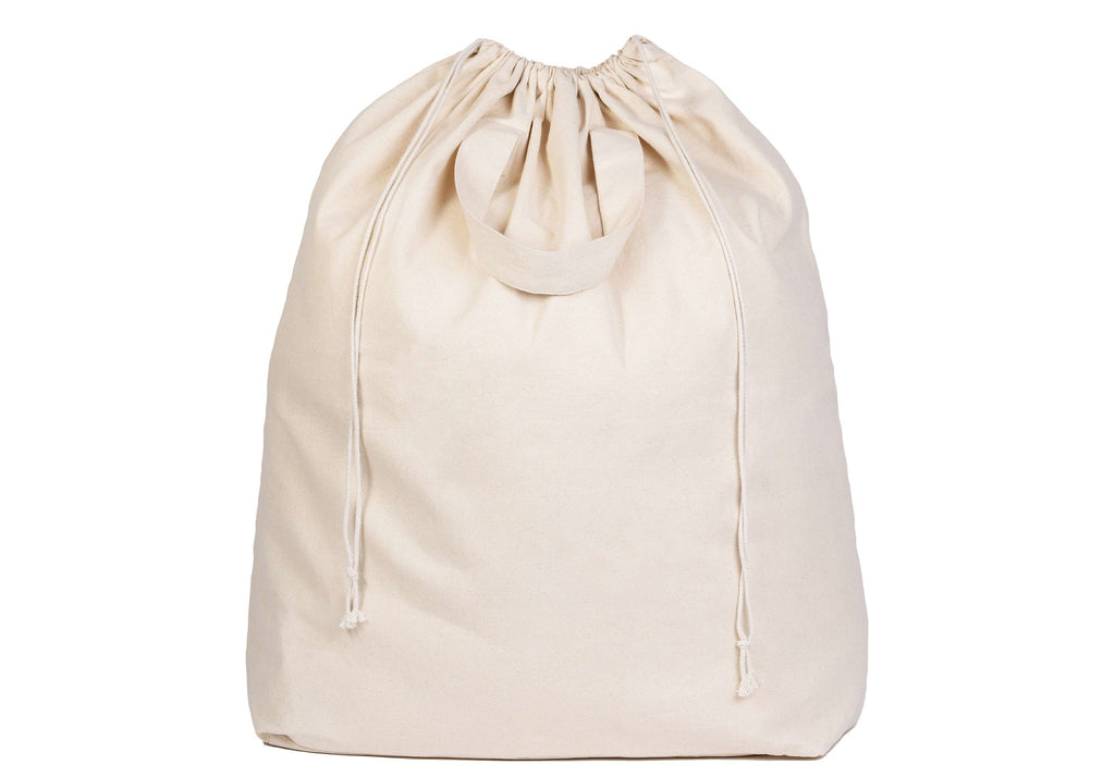 Tan Canvas Laundry Bag