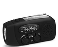 Displays red radio flashlight.