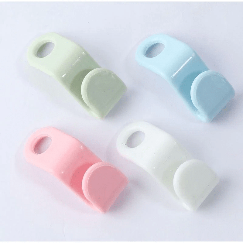 40 PCS Multicolor Plastic Clothes Hanger Connector Hooks - Lightweight Closet Organizer, Space-Saving Clips for Easy Hanging and Installation - Trusted Best Sellers™