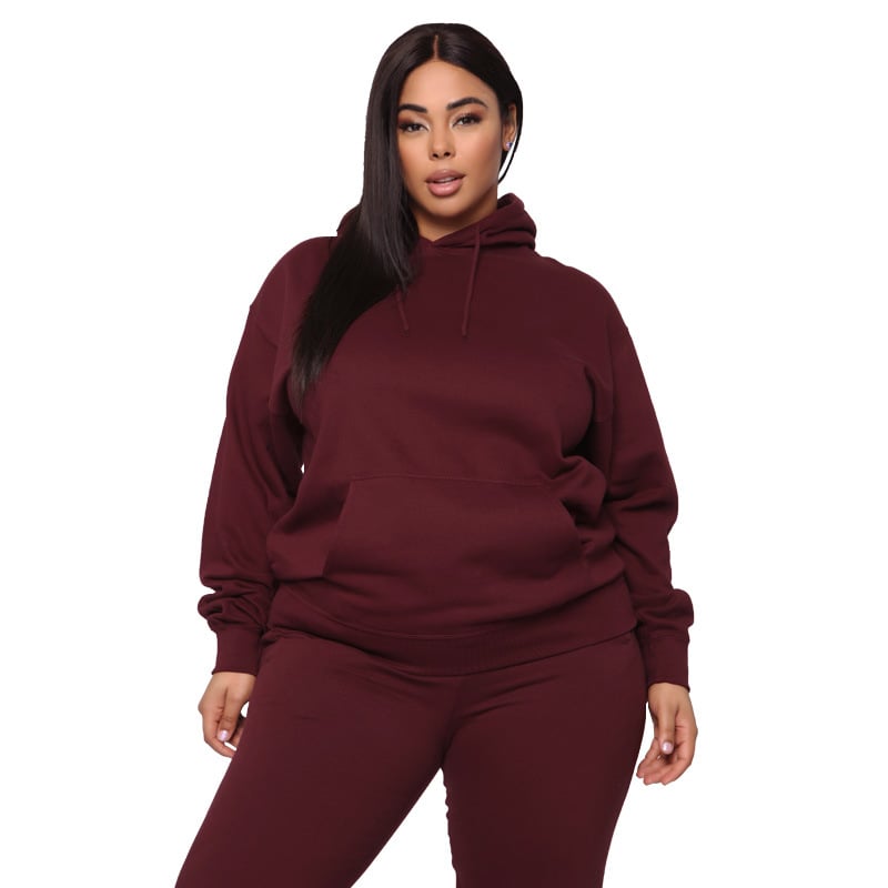 Plus Size Casual Solid Color Hooded Sweater Set - Trusted Best Sellers™. All Rights Reserved. Trusted Best Sellers LLC.
