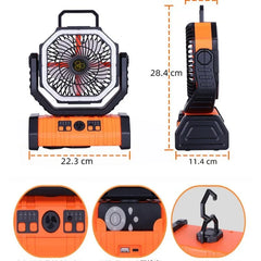 Outdoor Household Power Bank LED Light Camping Fan - Trusted Best Sellers™