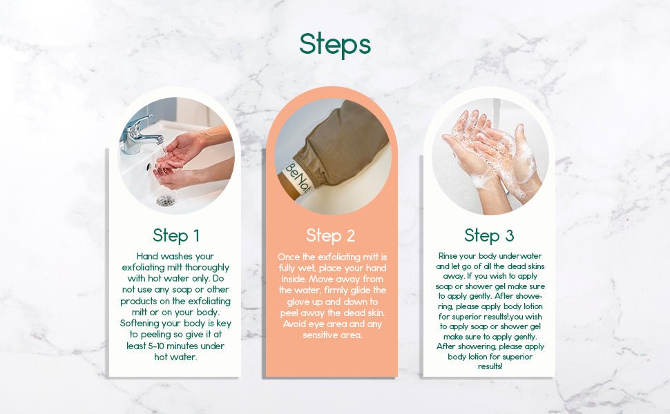 Silk Exfoliating Bath Gloves - Trusted Best Sellers™