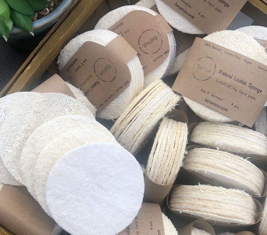 The Picky Natural Loofah Pads 5 - Pack - Trusted Best Sellers™