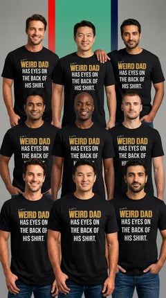 Weird Dad Father's Day Graphic Shirt | Funny Dad Joke Tee - Trusted Best Sellers™