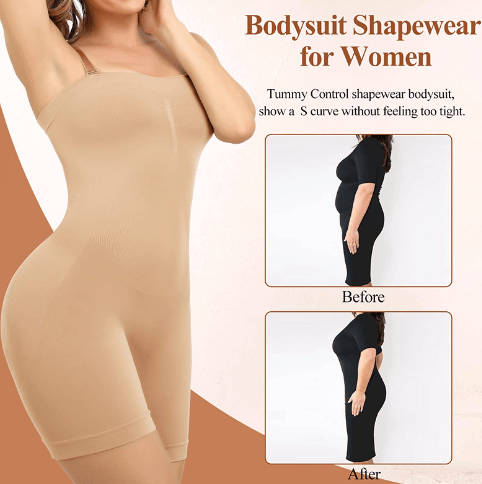 Seamless One-Piece Shapewear with Removable Straps - Trusted Best Sellers™. All Rights Reserved. Trusted Best Sellers LLC.