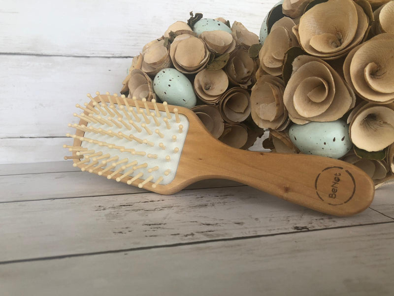 TBS Wooden Detangling Hair Brush