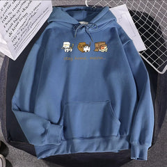 Printed Fleece Hooded Pullover Sweatshirt - Trusted Best Sellers™