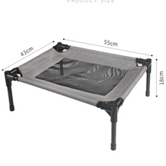 RuffStuff™ Small Elevated Mesh Pet Bed – Up to 20 lb