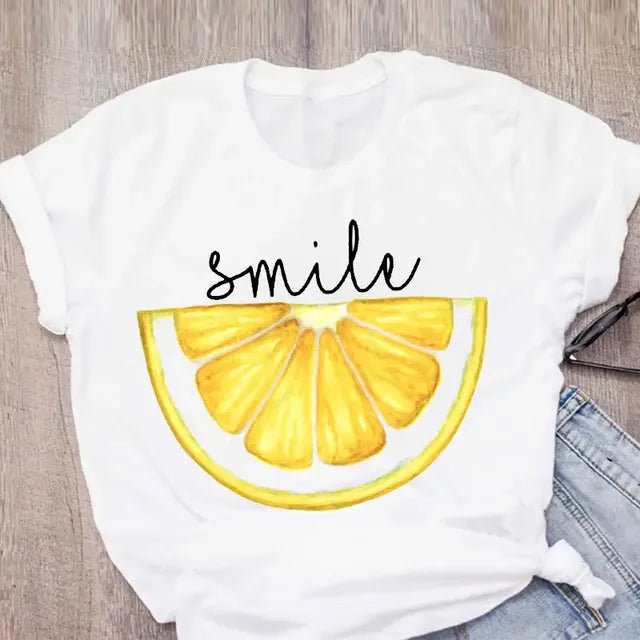 Sweet Summer™ Fruit Print Tee Shirt - Trusted Best Sellers™
