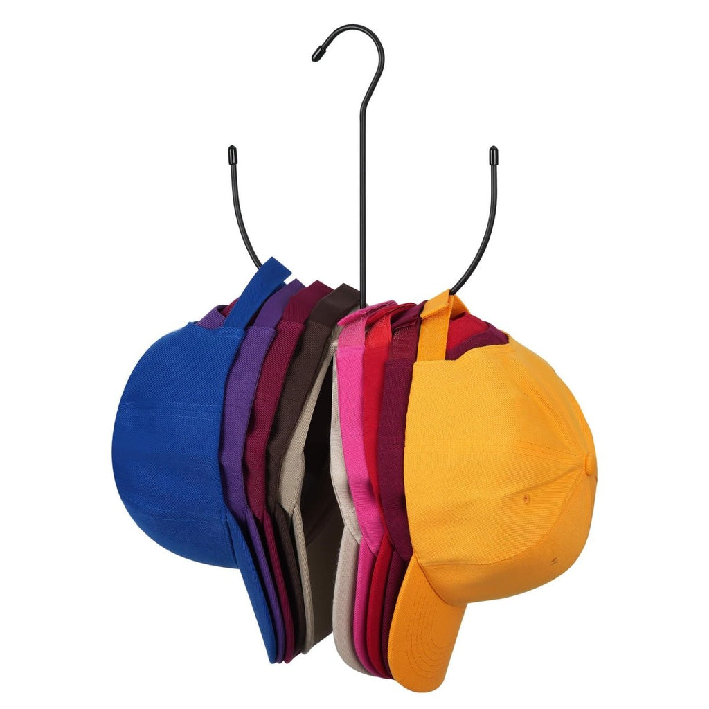 TBS Metal Closet Hat Organizer Hat Racks for 10 Baseball Caps - Trusted Best Sellers™