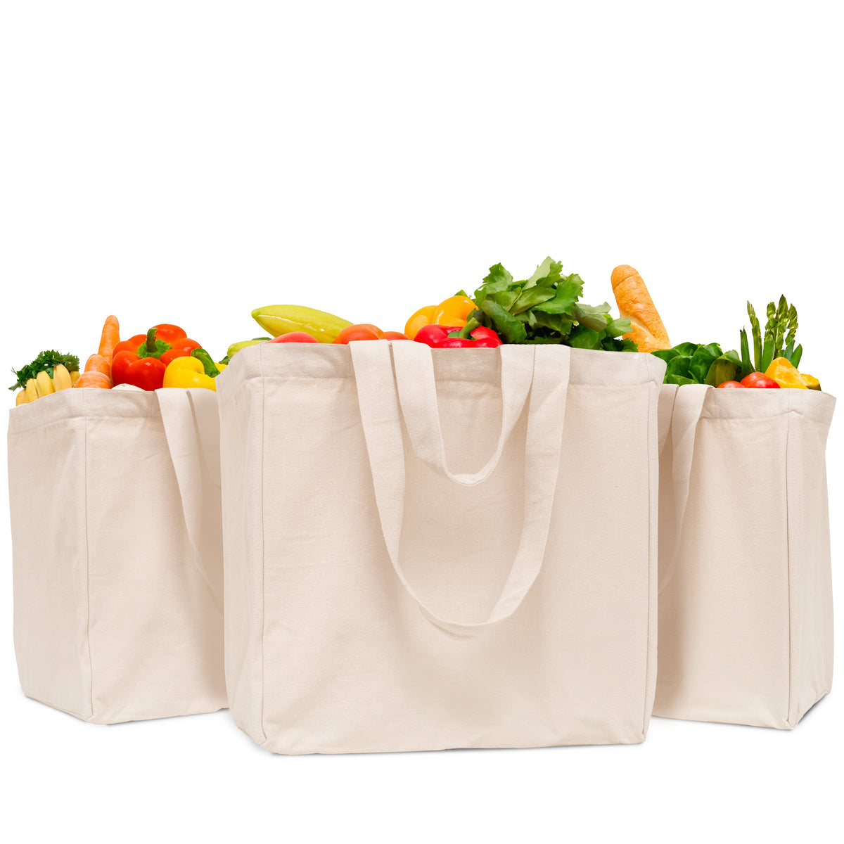 The Picky Collection Canvas Jumbo Tote Bag - Organic Cotton Mart