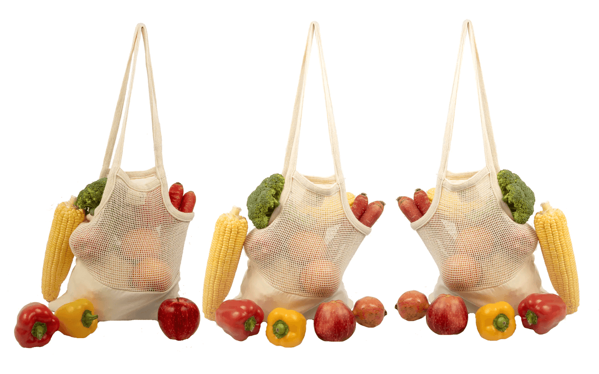 The Picky Collection Organic Cotton Mesh Tote Bag