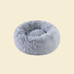 SnugglePaws™ Luxury Plush Round Pet Bed - Sizes XS-3X Calming Comfort for Dogs and Cats