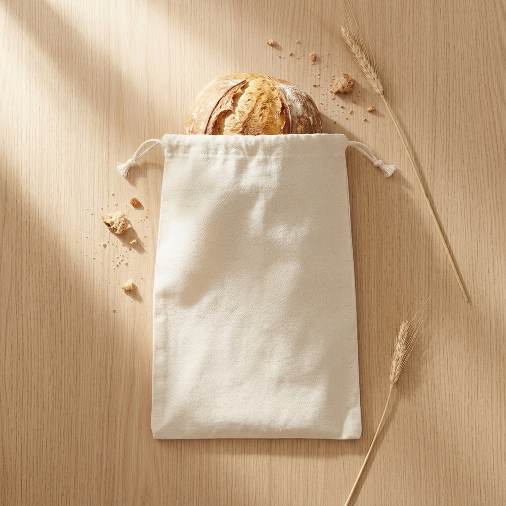 The Picky Collection Reusable Linen Bread Bags – 4-Pack