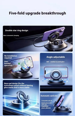 Adjustable Car Mount Magnetic Phone Holder - Trusted Best Sellers™