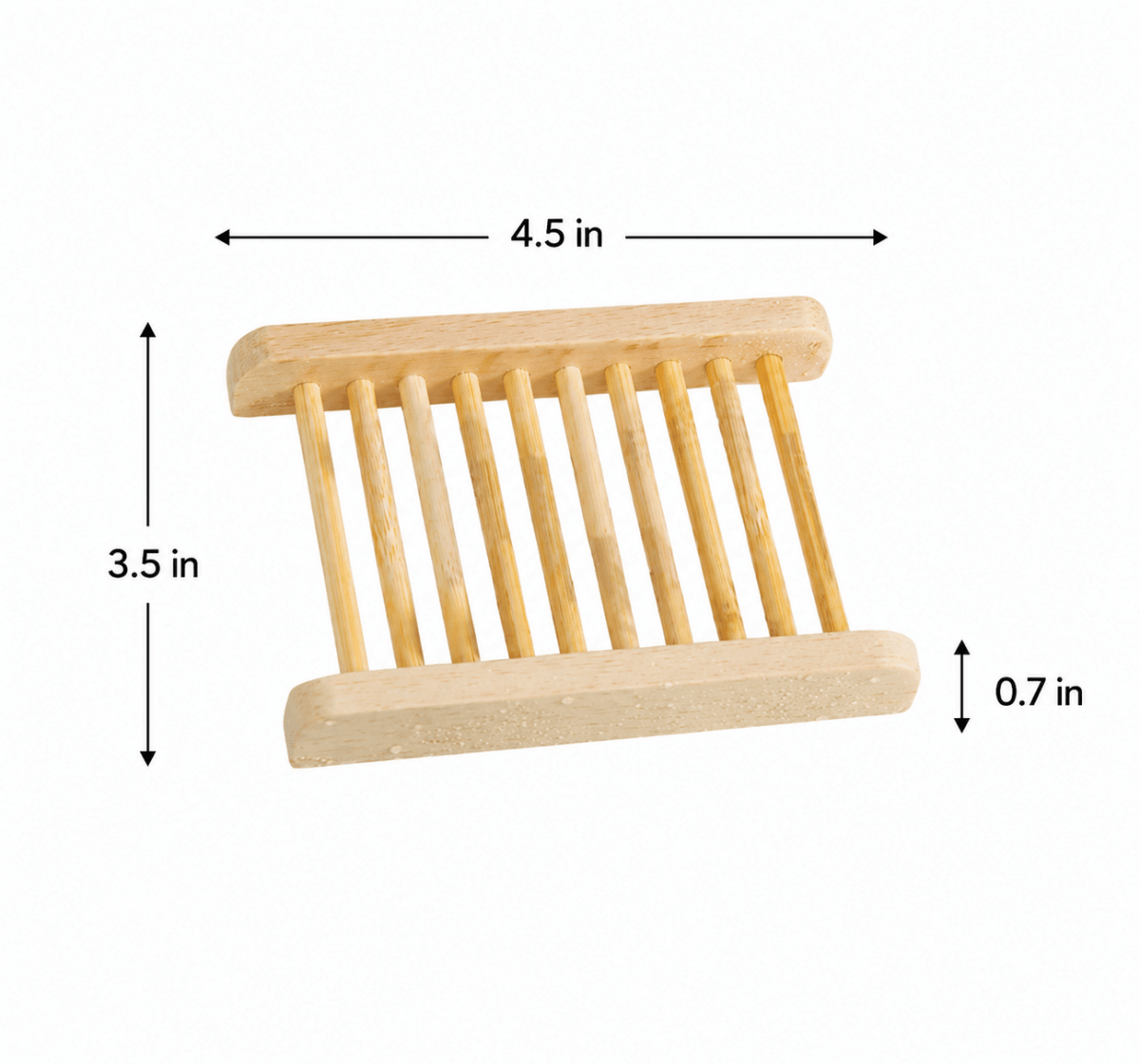 The Picky Bamboo Soap Bar Dish. Eco-Friendly - Trusted Best Sellers™