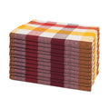 The Picky Fabric Dinner Napkins - Plaid Patterns - Organic Fabric Mart
