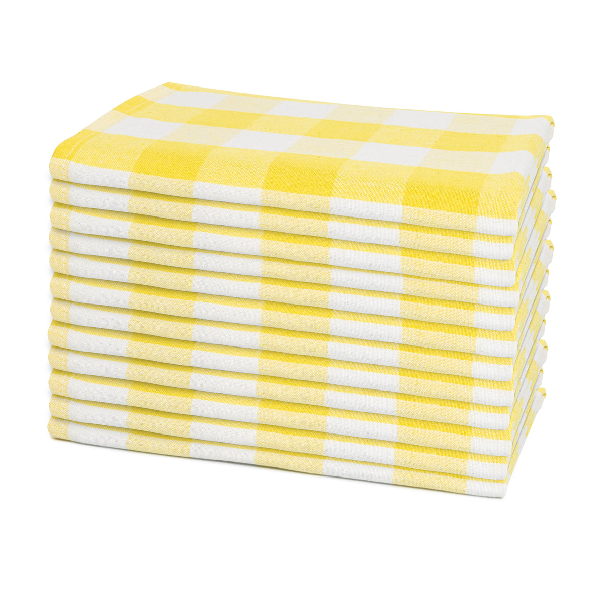 The Picky Fabric Dinner Napkins - Plaid Patterns - Organic Fabric Mart